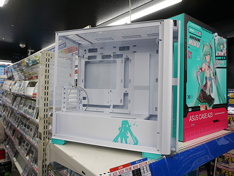 初音ミクコラボのmicroATXケース「ASUS A23 Hatsune Miku Edition」が