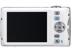 ペンタックス、“小顔フィルター”搭載の薄型デジカメ「Optio P80