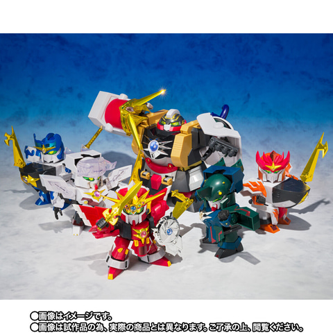 ガンプラ「元祖SDガンダムワールド 超機甲神ガンジェネシス スペリオル