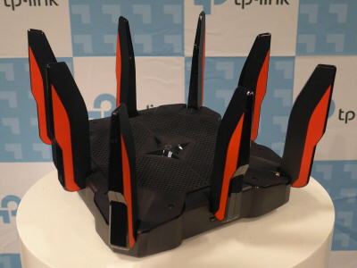 TP-Link、最上位のゲーミングWi-Fiルーター「Archer C5400X