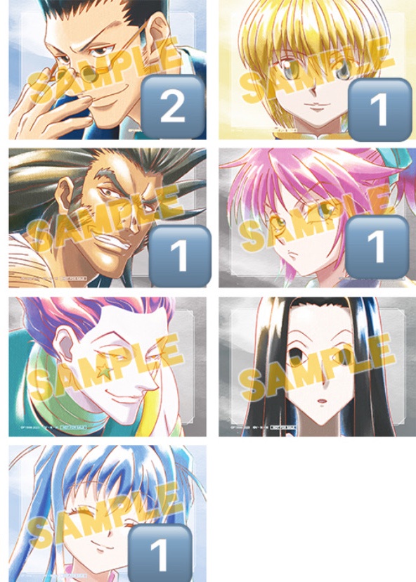 HUNTER × HUNTER アニメイトフェア 2025 Ani_art｜Chains