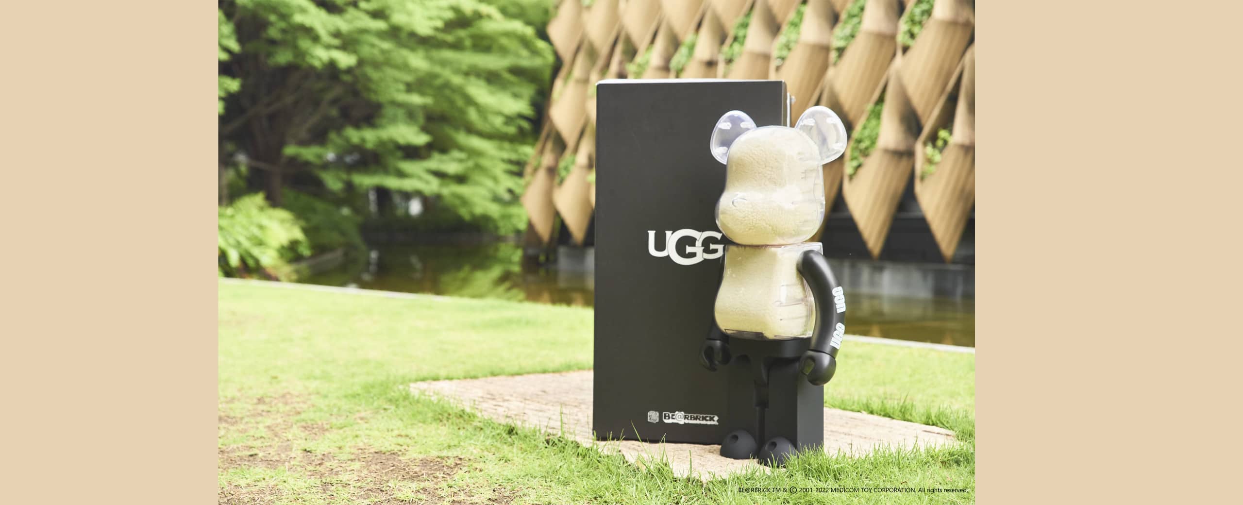 ベアブリック BE@RBRICK UGG® 2022 1000% 22SS-I MEDICOM TOY BE