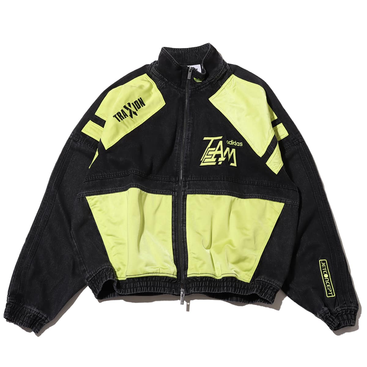 adidas MOTO DENIM JACKET BLACK （アディダス モト デニム ジャケット