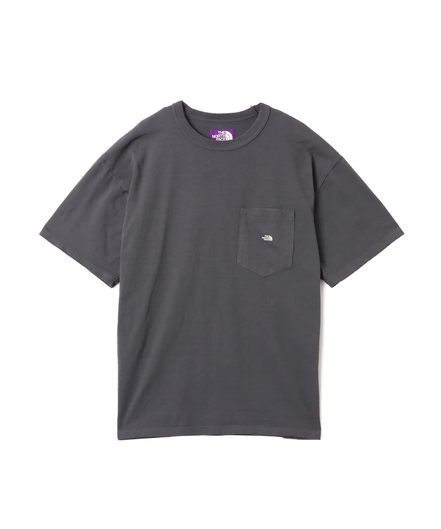THE NORTH FACE PURPLE LABEL 7oz Pocket Tee Asphalt Gray X Off