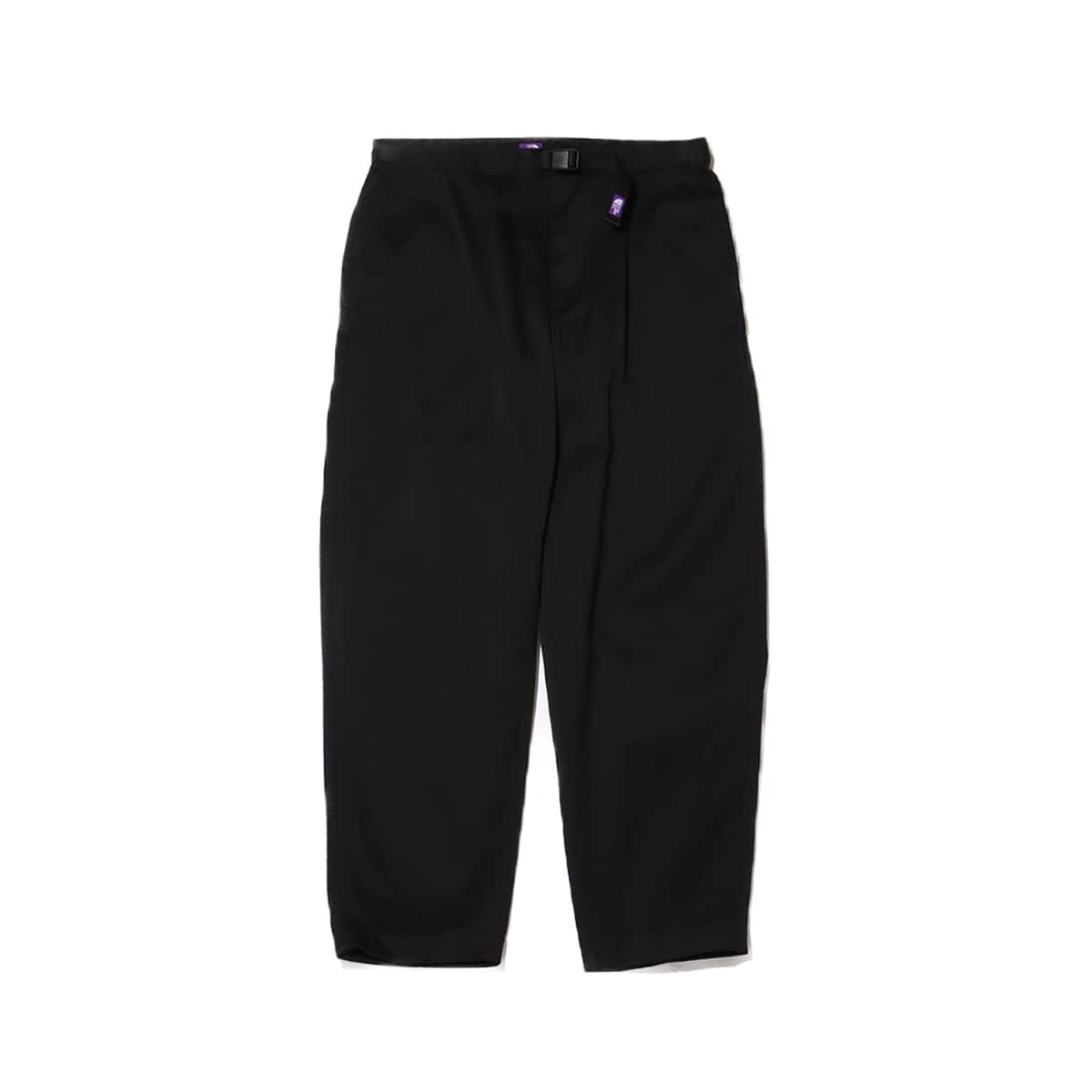 THE NORTH FACE PURPLE LABEL Chino Wide Tapered Field Pants Black