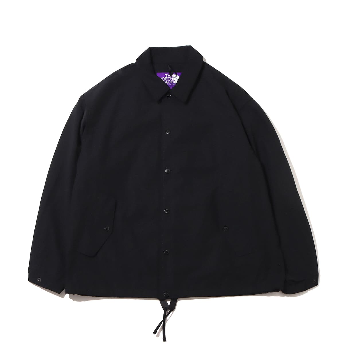THE NORTH FACE PURPLE LABEL Mountain Wind Coach Jacket Black 23SS