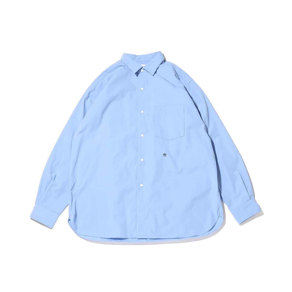 nanamica Regular Collar Wind Shirt Sax 23FA-I（ナナミカ レギュラー