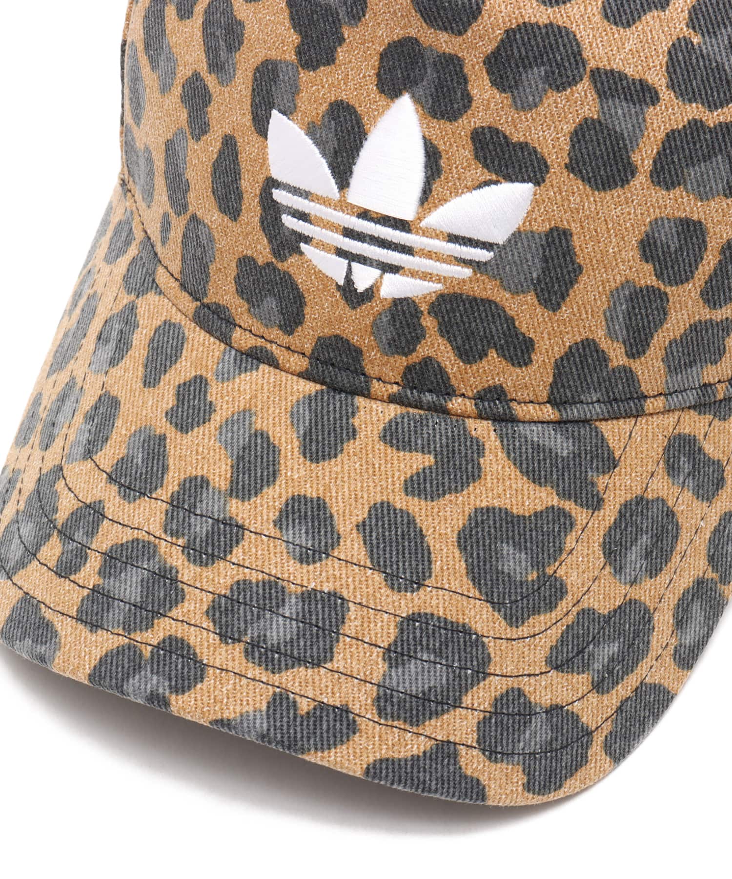 adidas LEOPARD BASEBALL CAP ブロンズストレータ/ブラック