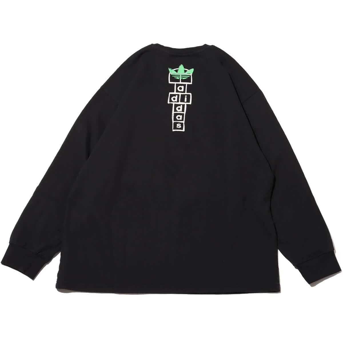 adidas KORN LONGLSEEVE BLACK （アディダス コーン ロングスリーブ