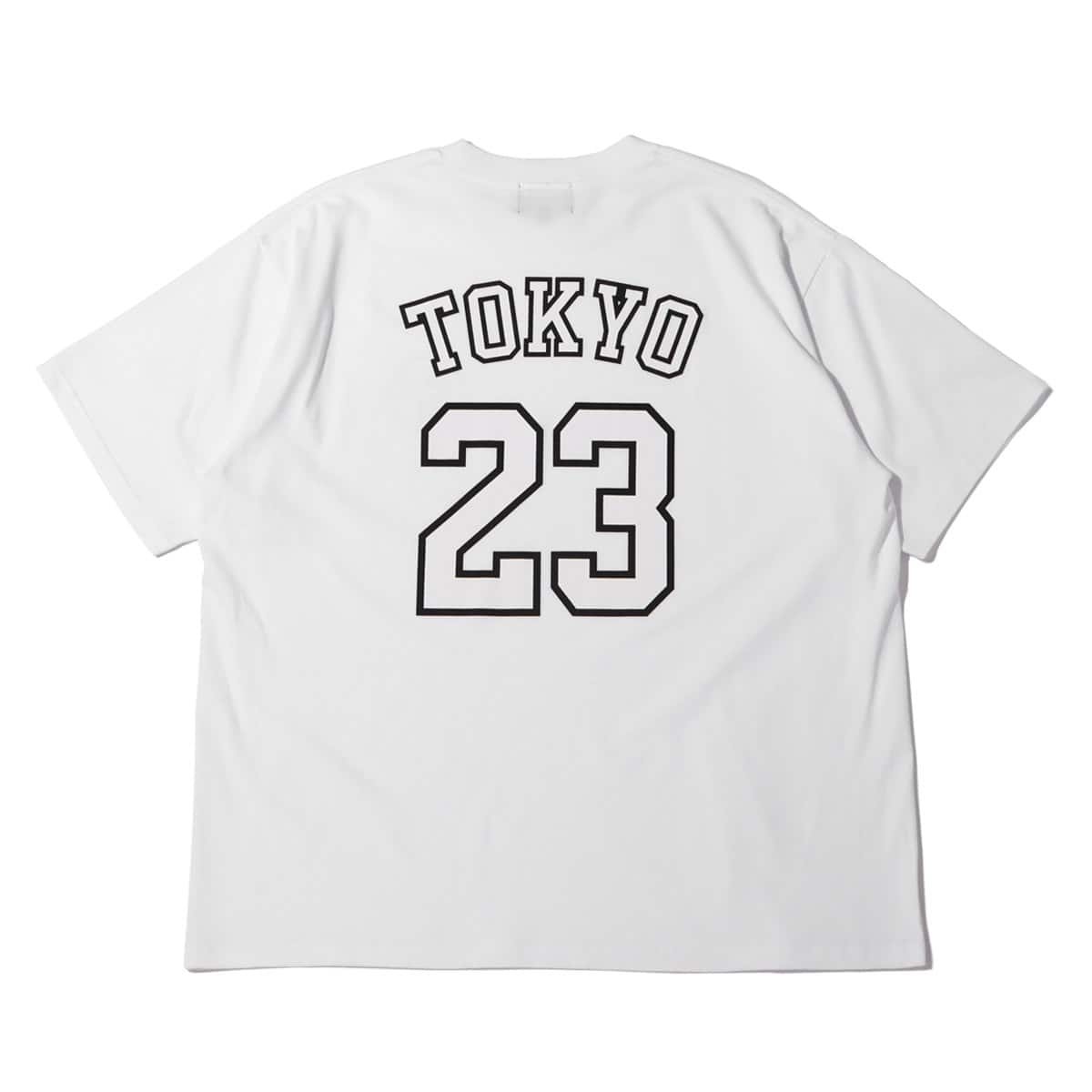 TOKYO 23 LOGO TEE WHITE 21FA-I（トーキョー23 ロゴティー-ホワイト