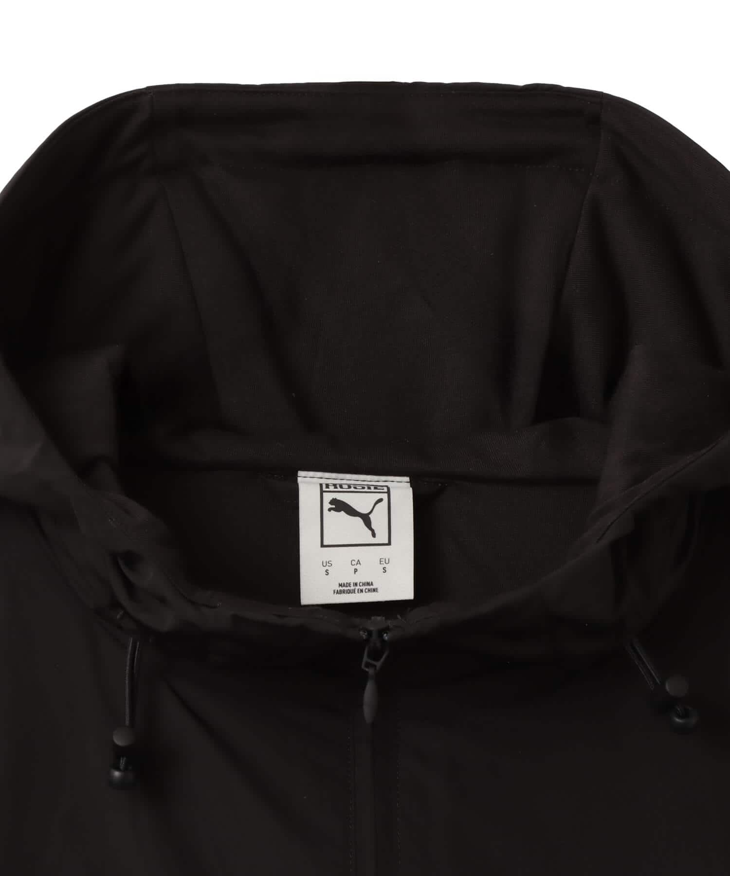 PUMA PUMA x ROSE OVERSIZED HALF-ZIP PADDED JACKET PUMA BLACK