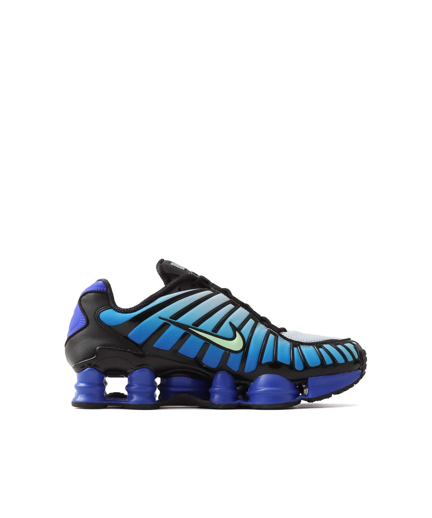 NIKE SHOX TL BLACK/VAPOR GREEN-RACER BLUE （ナイキ ショックス TL