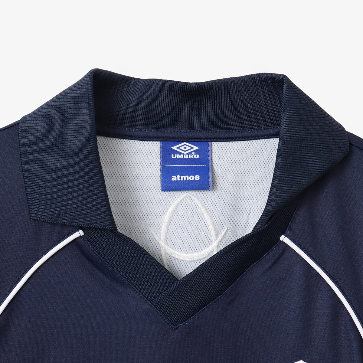UMBRO x atmos LS SOCCER JERSEY NAVY （アンブロ x アトモス エルエス