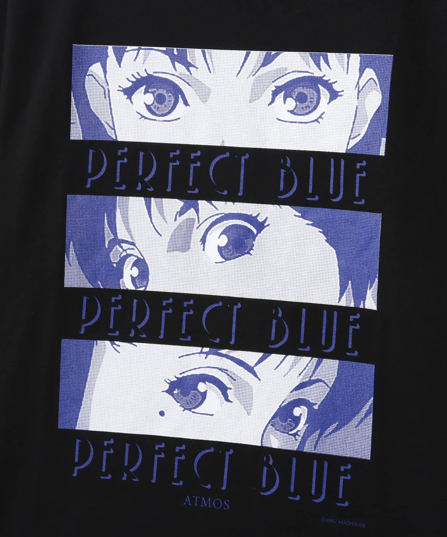 PERFECT BLUE x atmos T-shirt 4 BLACK（パーフェクト ブルー x