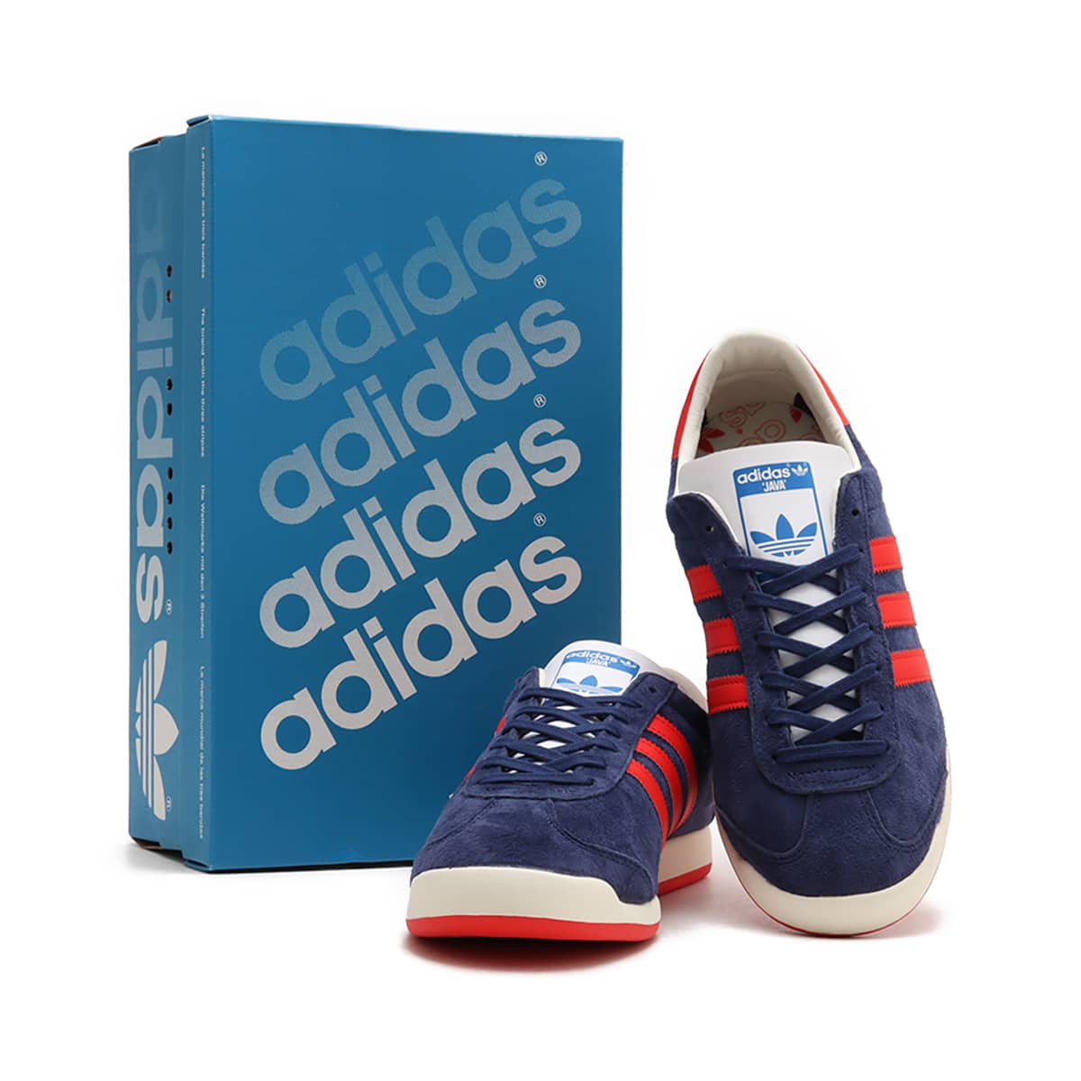 adidas JAVA NGTSKY/VIVRED/FTWWHT （アディダス ジャワ-ネイビー