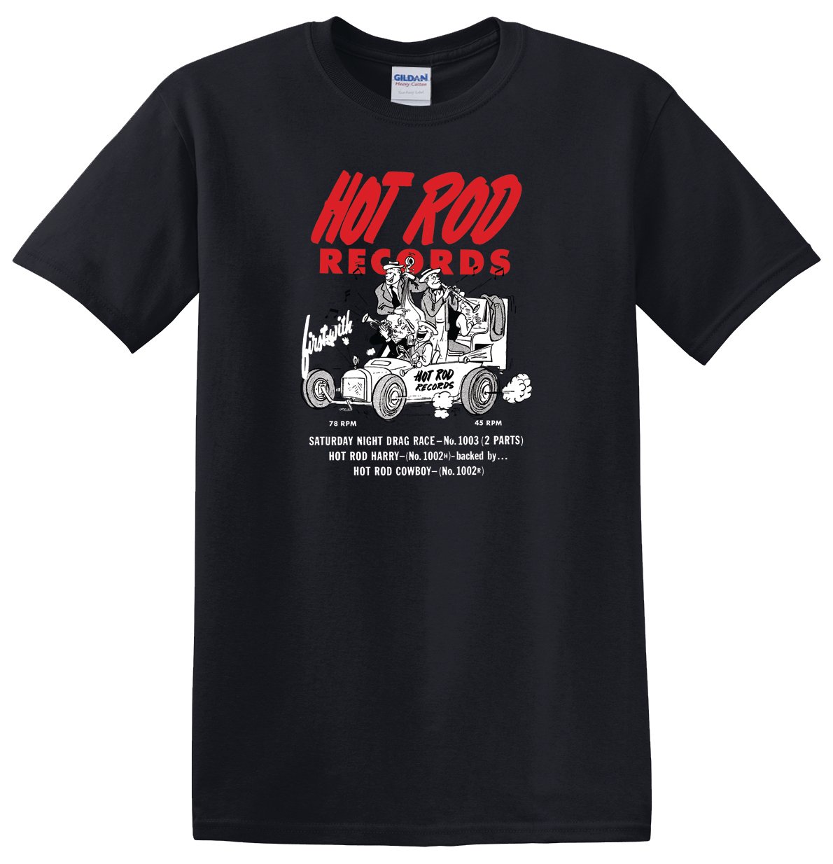Hot Rod Records T-Shirt | Stroker By Medley