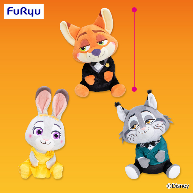 ズートピア2 こてっとぺったん BIGぬいぐるみ～ドレッシー～が登場予定