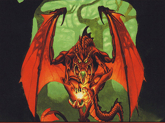 MTG foil ラースのドラゴン/Rathi Dragon 9th 英語 Foil】《ラースの