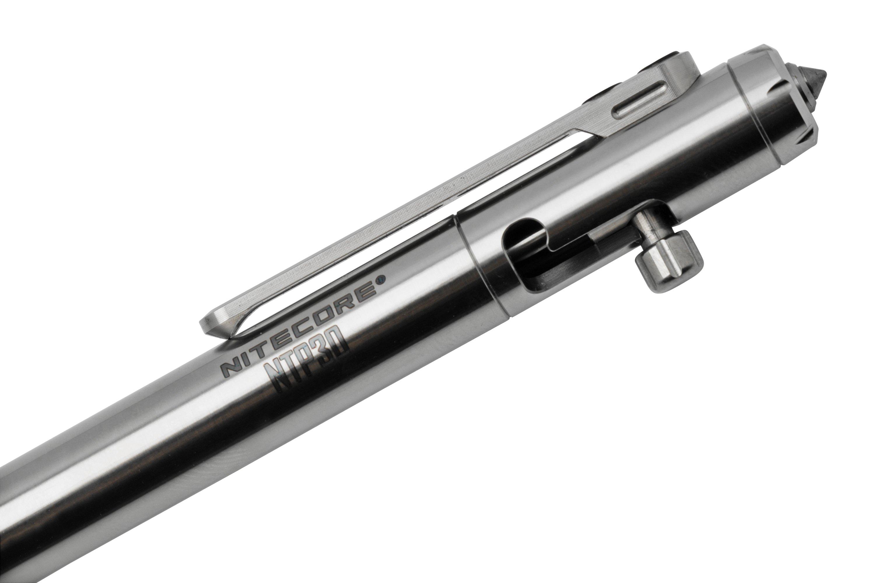 Nitecore NTP30 Titanium, tactical pen | Advantageously shopping at