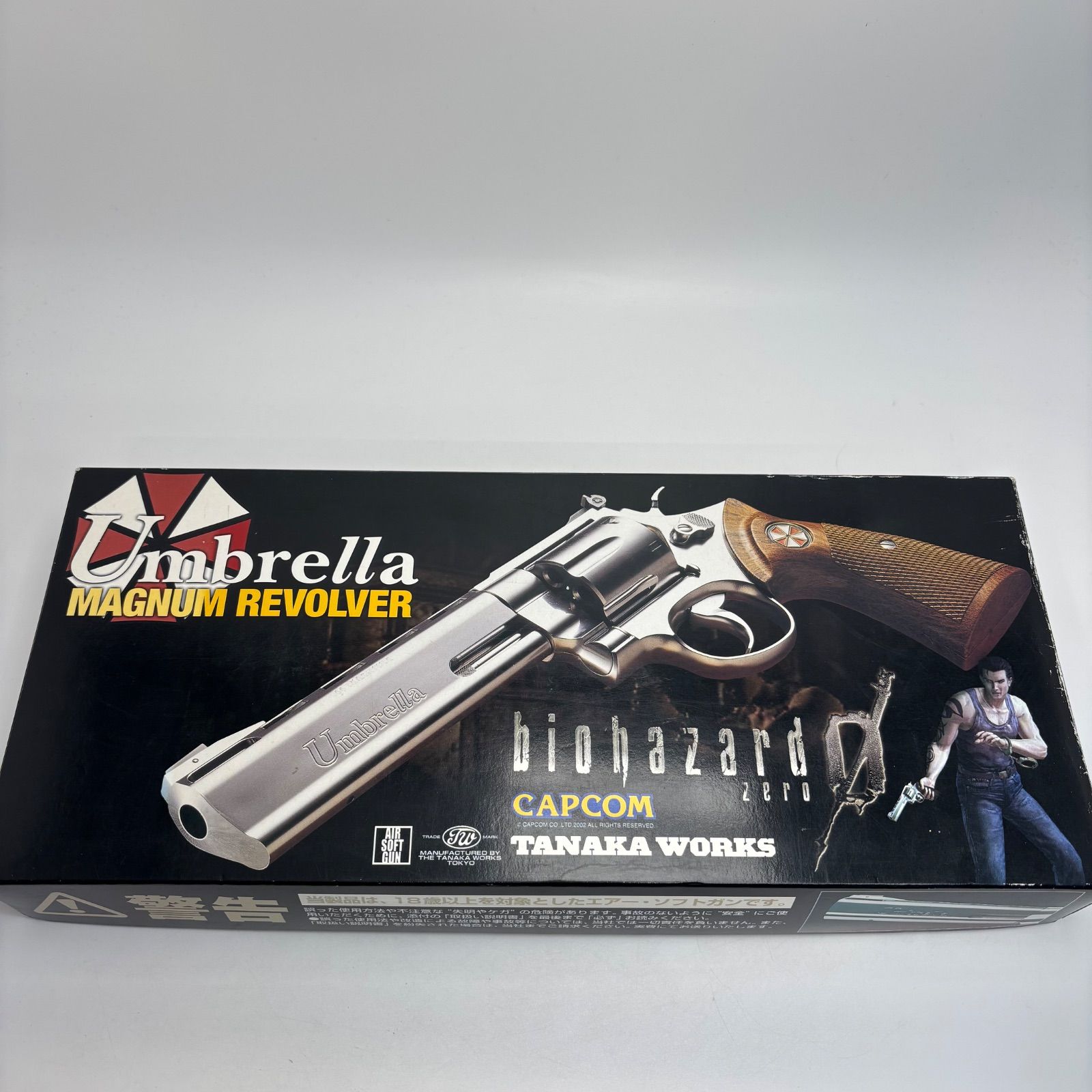 限定品】 タナカ アンブレラ マグナム 8インチ バイオハザード 木製 超