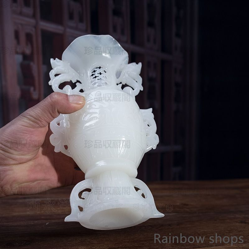 CM307】オールドノリタケ 草花 三耳 皿 鉢 幅18.3cm 金彩 水仙 CM307