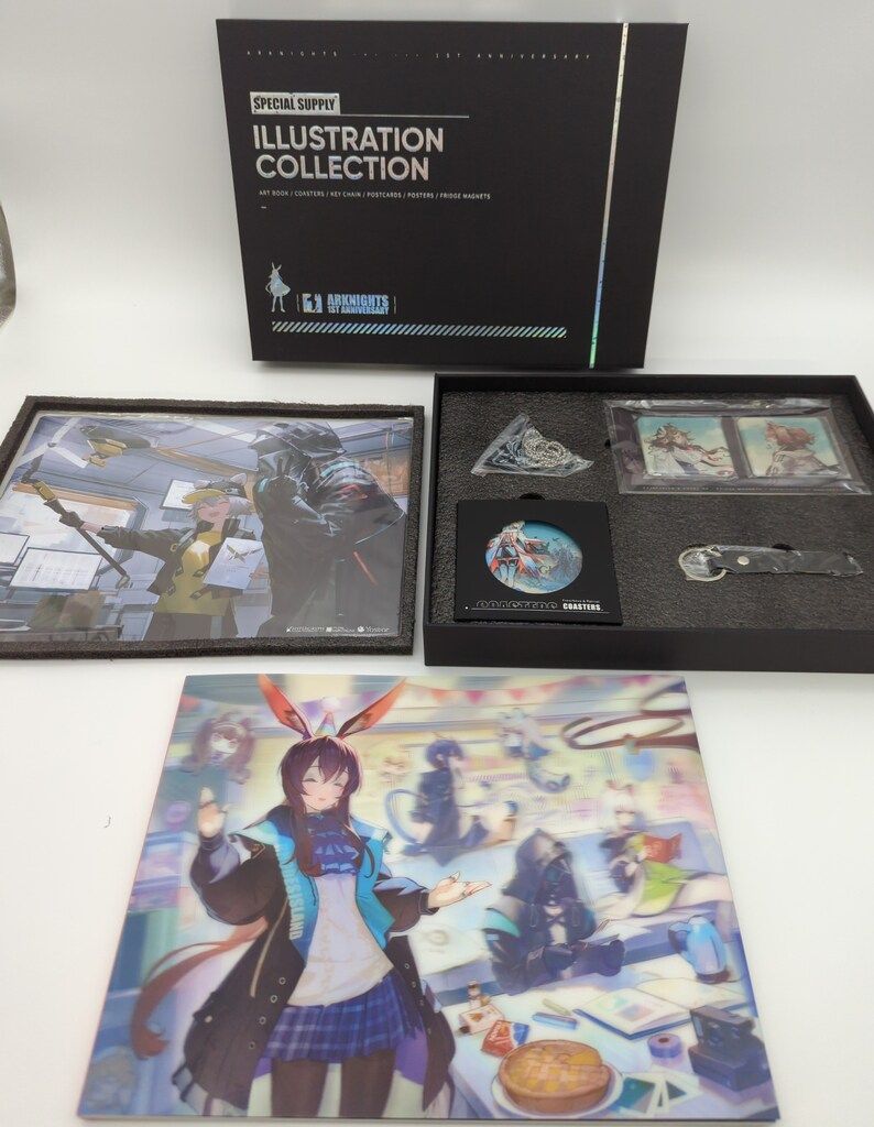 アークナイツ 1stアニバーサリー記念イラスト集 画集 1周年記念 yostar