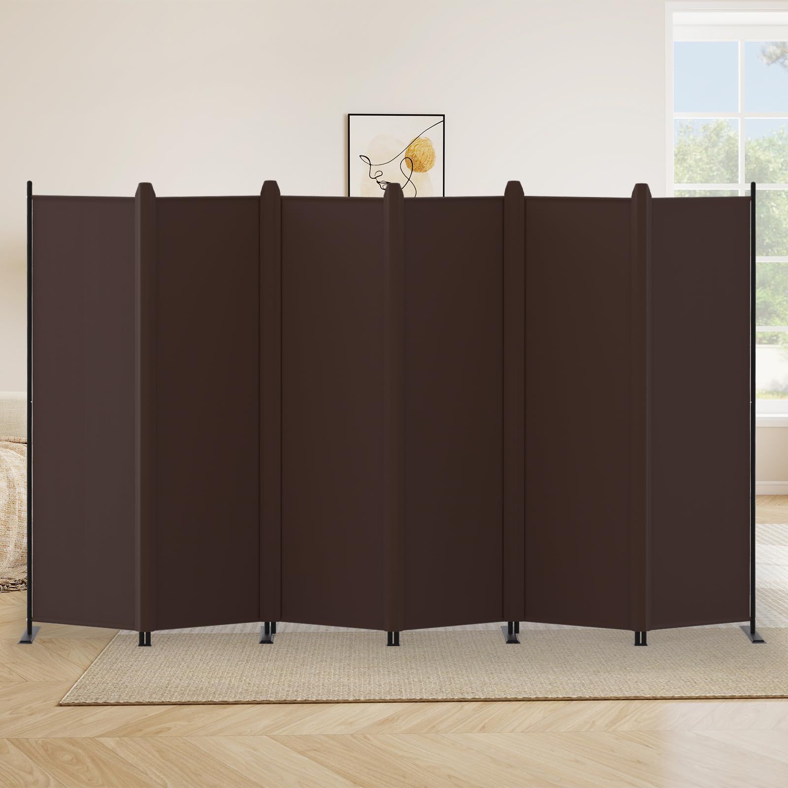 新品 KELIXU パーテーション 間仕切り 6連 高さ176.3cm×幅328.7cm