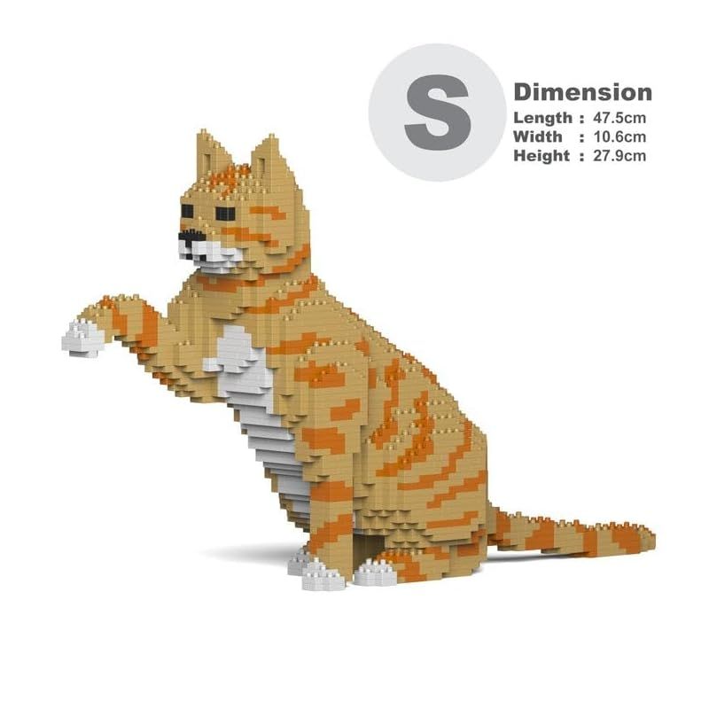 迅速発送】JEKCA ジェッカブロック ねこ 04S-M01 アウトレット