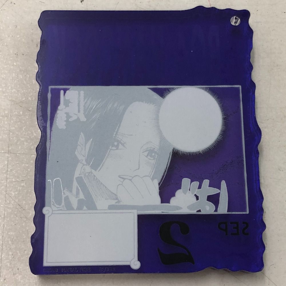 ワンピースベースショップ くじ ハンコック アクリルブロックチャーム