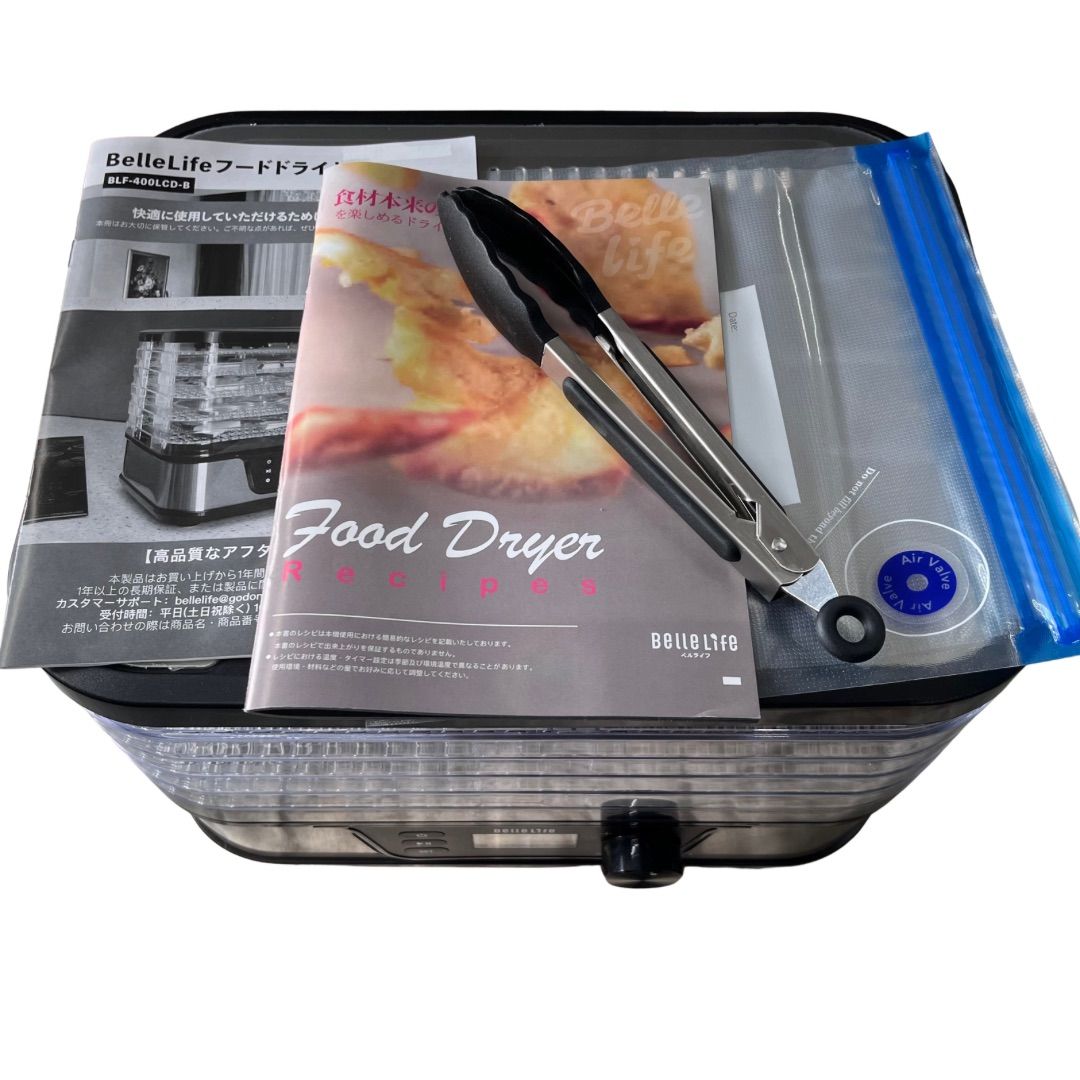 フードドライヤー BLF-400LCD-B ブラック Amazon.co.jp: BelleLife