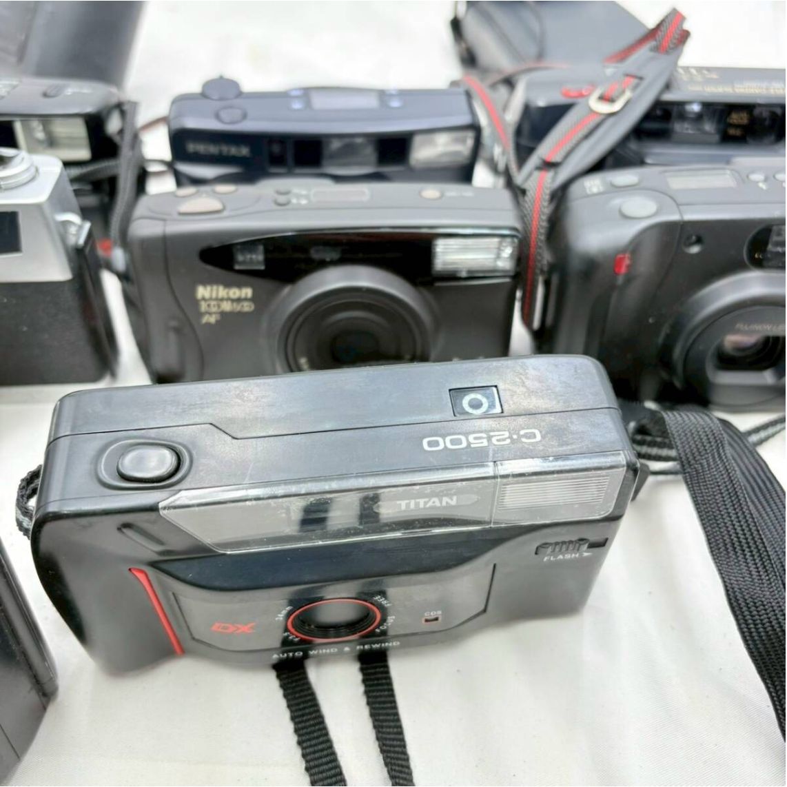 フィルムカメラ&レンズ&ストロ ボまとめ売り「ジャンク」 ジャンク