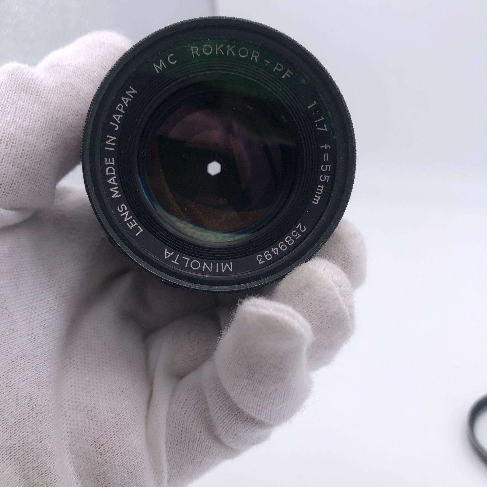 Minolta XG-S +MC Rokkor-PF 55mm 1.7 ジャンク Minolta XG-S +MC