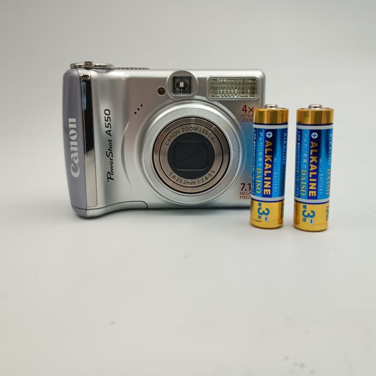 Canon PowerShot A550 Silver コンパクトデジタルカメラ - メルカリ