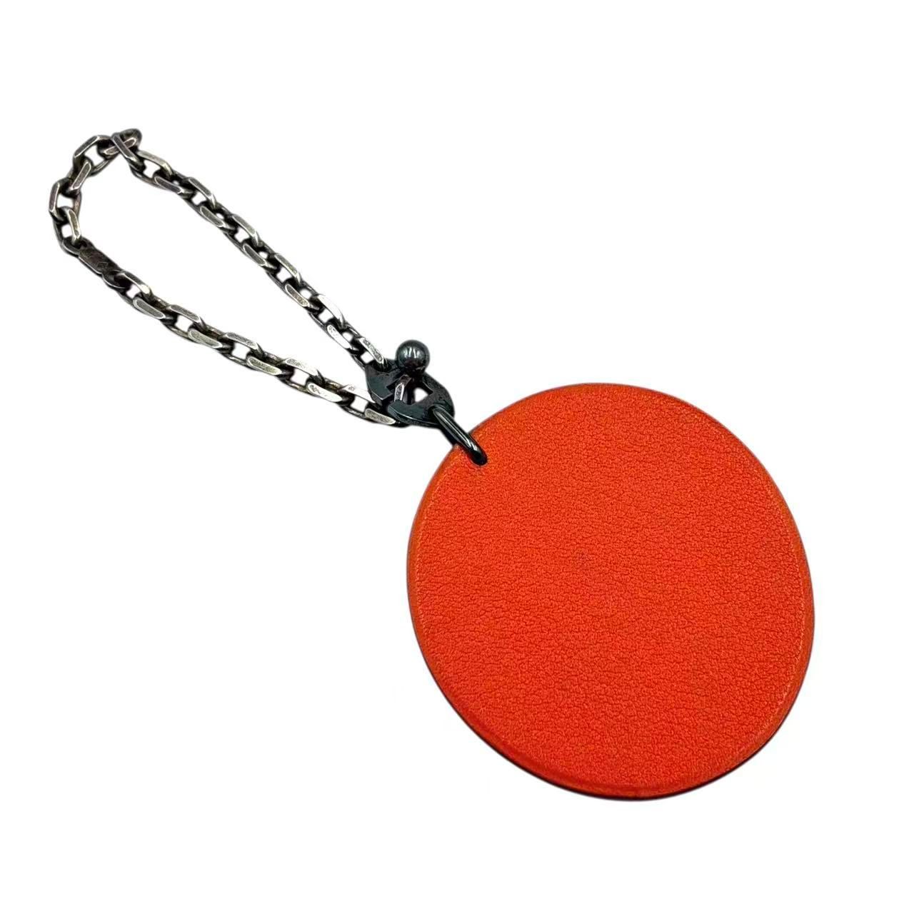 HERMES エルメス フルーツ チャーム オレンジモチーフ ミカン