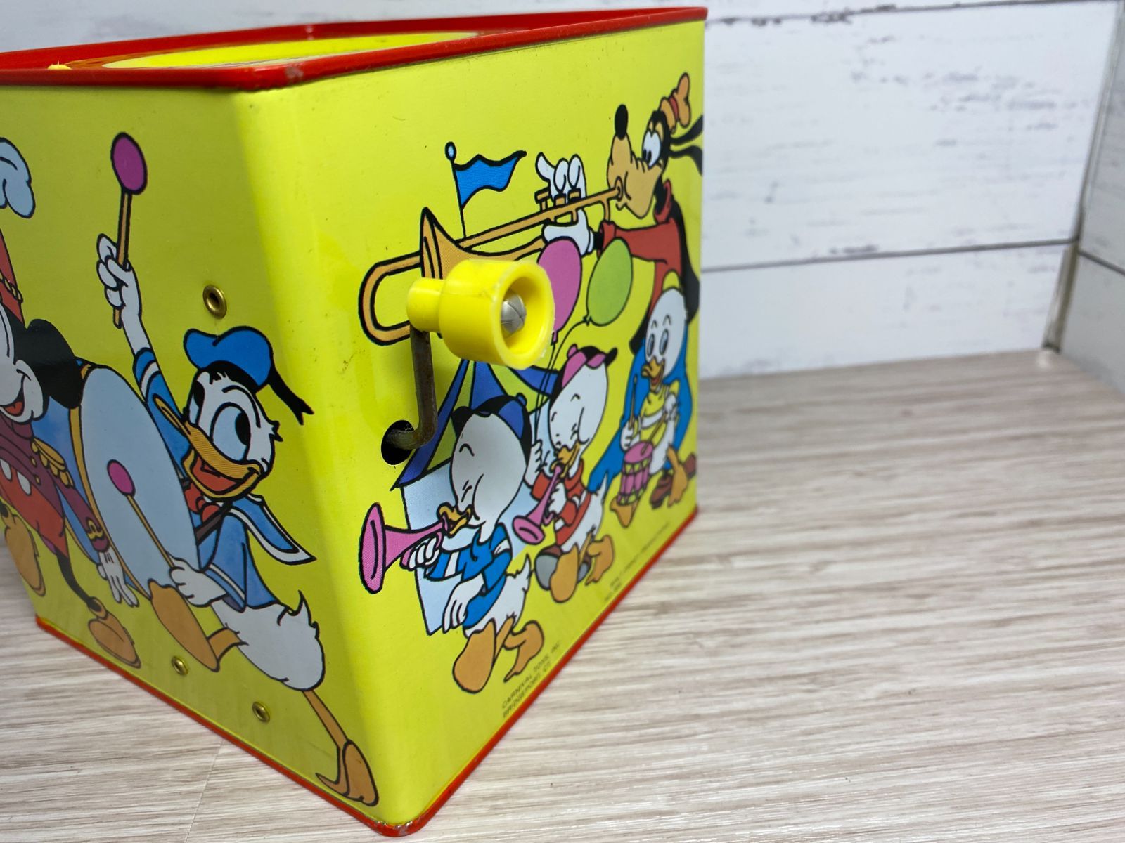 □送料込み 希少 ヴィンテージ ディズニー ミッキーマウス びっくり箱