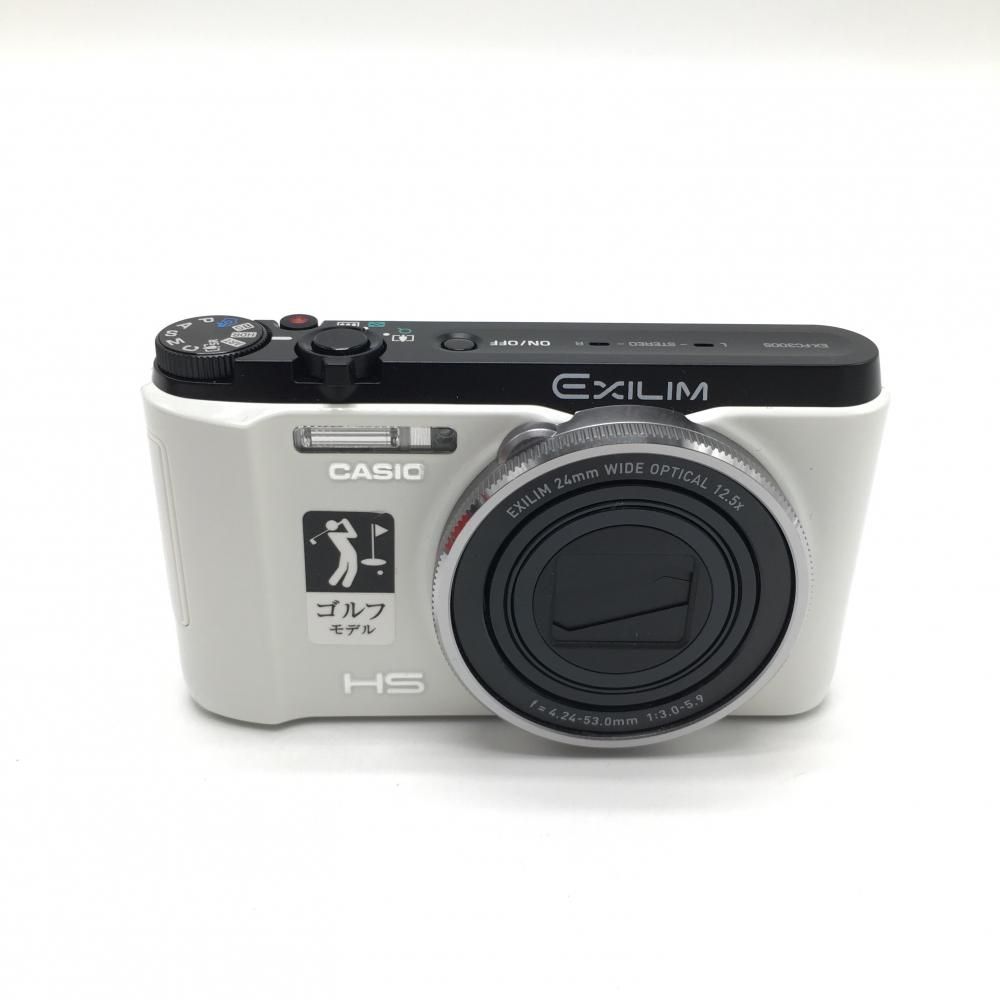 超美品】カシオ デジタルカメラ 白 EXILIM EX-FC300S 通電確認済