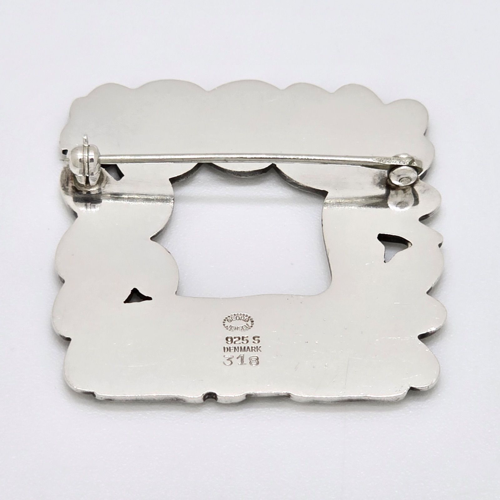 GEORG JENSEN ジョージ・ジェンセン 鹿とリス ブローチ 318 ピン