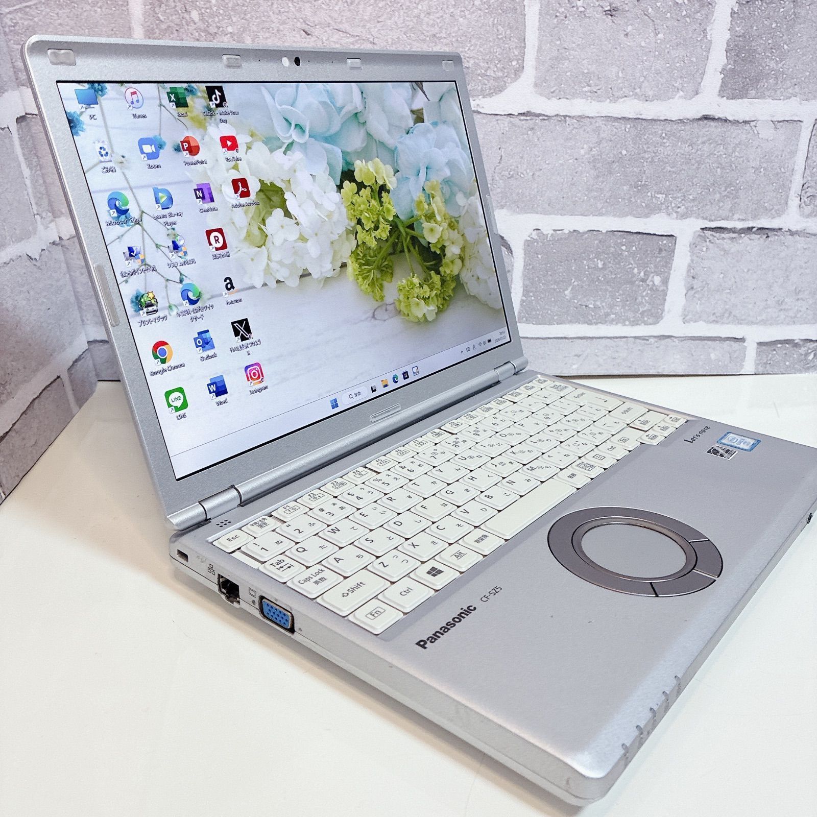 オフィス付き】 美品 レッツノート 軽量 初期設定済 ノートパソコン