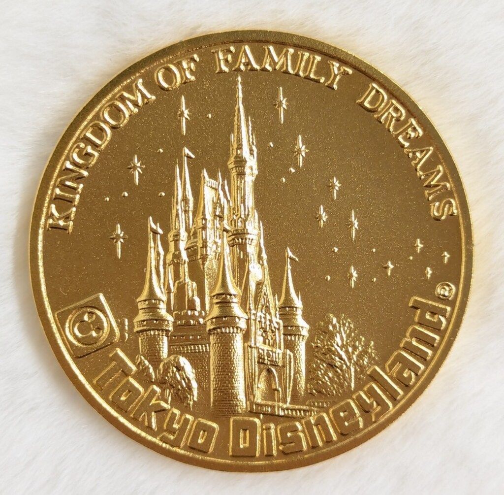 東京ディズニーランド 開園記念 メダル 東京ディズニーランド 関係者