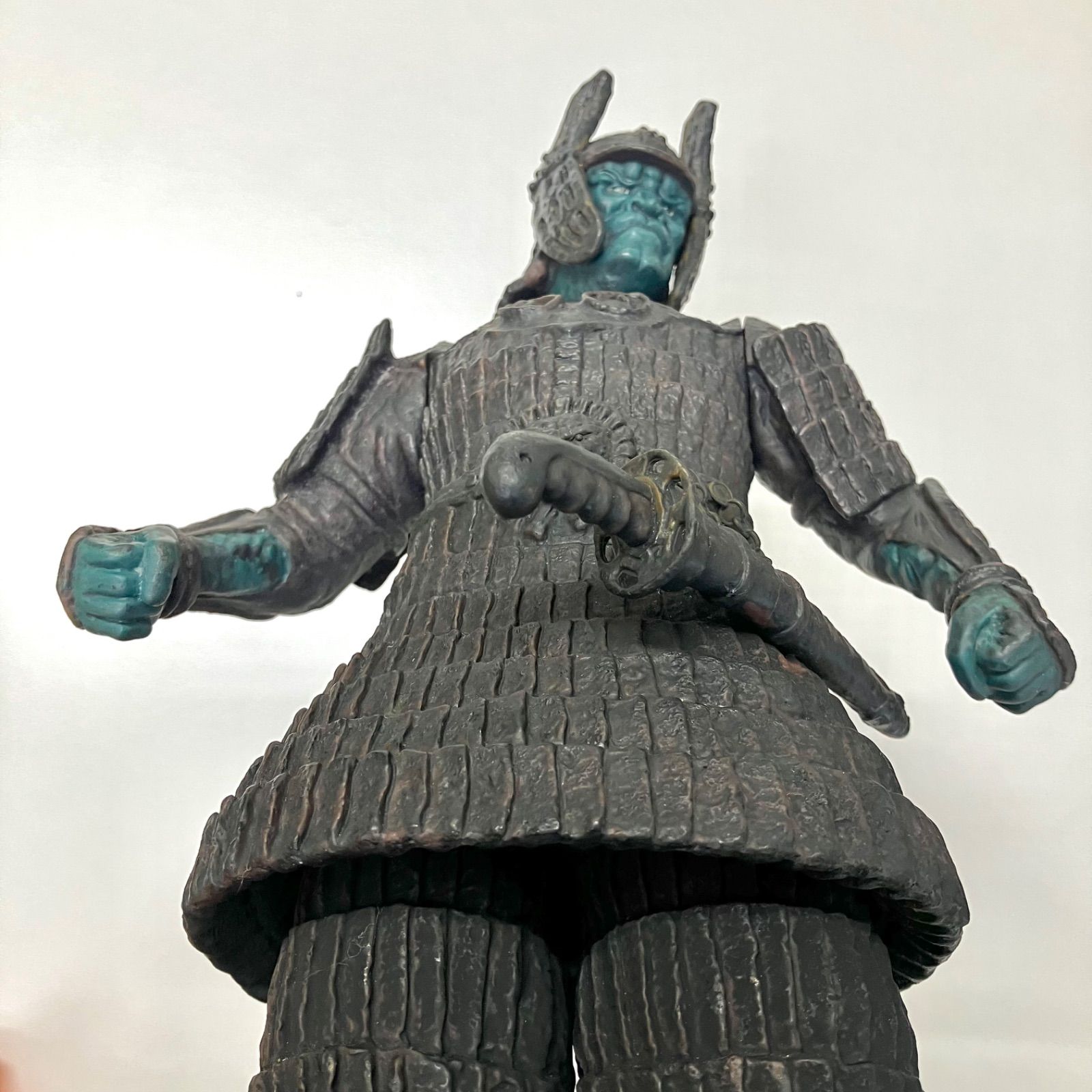 郵B2319◇大魔神 特大フィギュア 大映 約34cm 台座付 精巧な造り 大