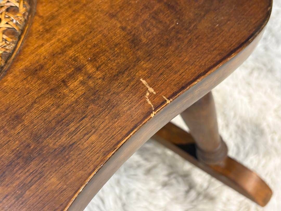 超希少ウルフロッキングチェア無垢材クラシックアジアン木彫りINR