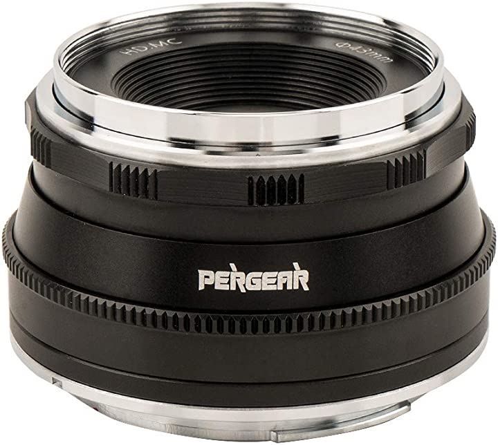Pergear 互換品 25mm F1.8 交換レンズ Fujifilm Xマウントカメラ用