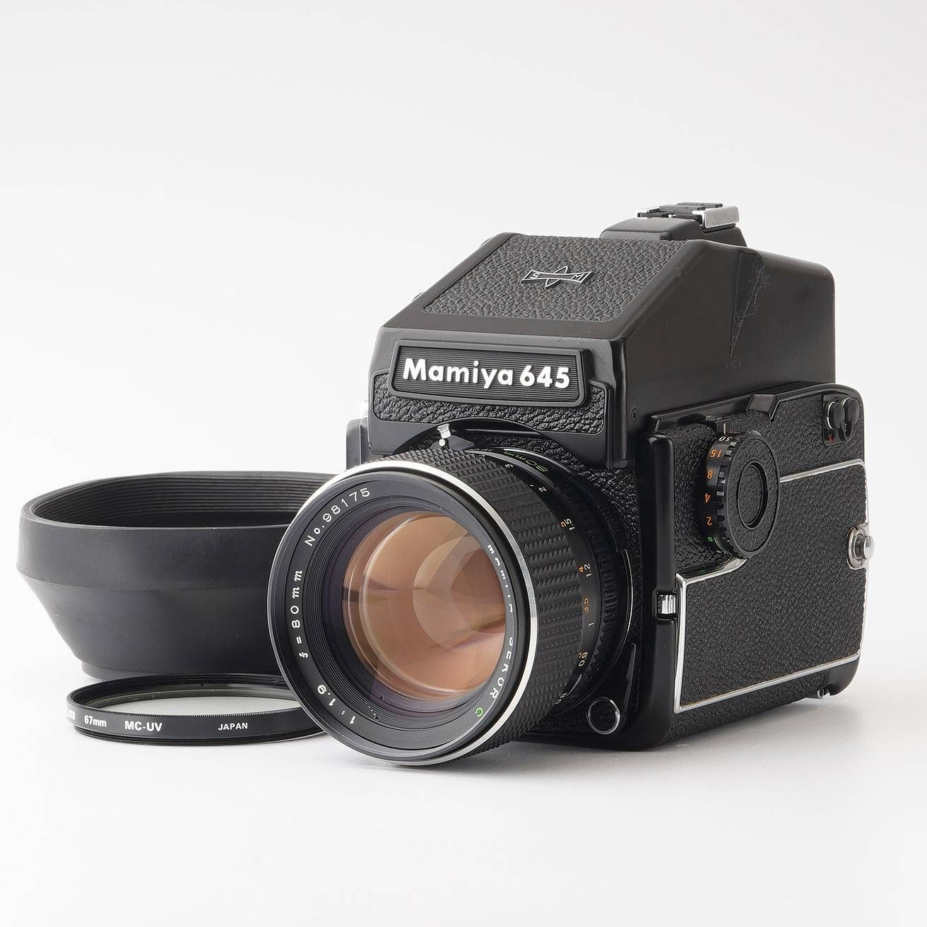 MAMIYA SEKOR-C 80mm f1.9 Lenses - Mamiya Sekor C 80mm f1.9 for