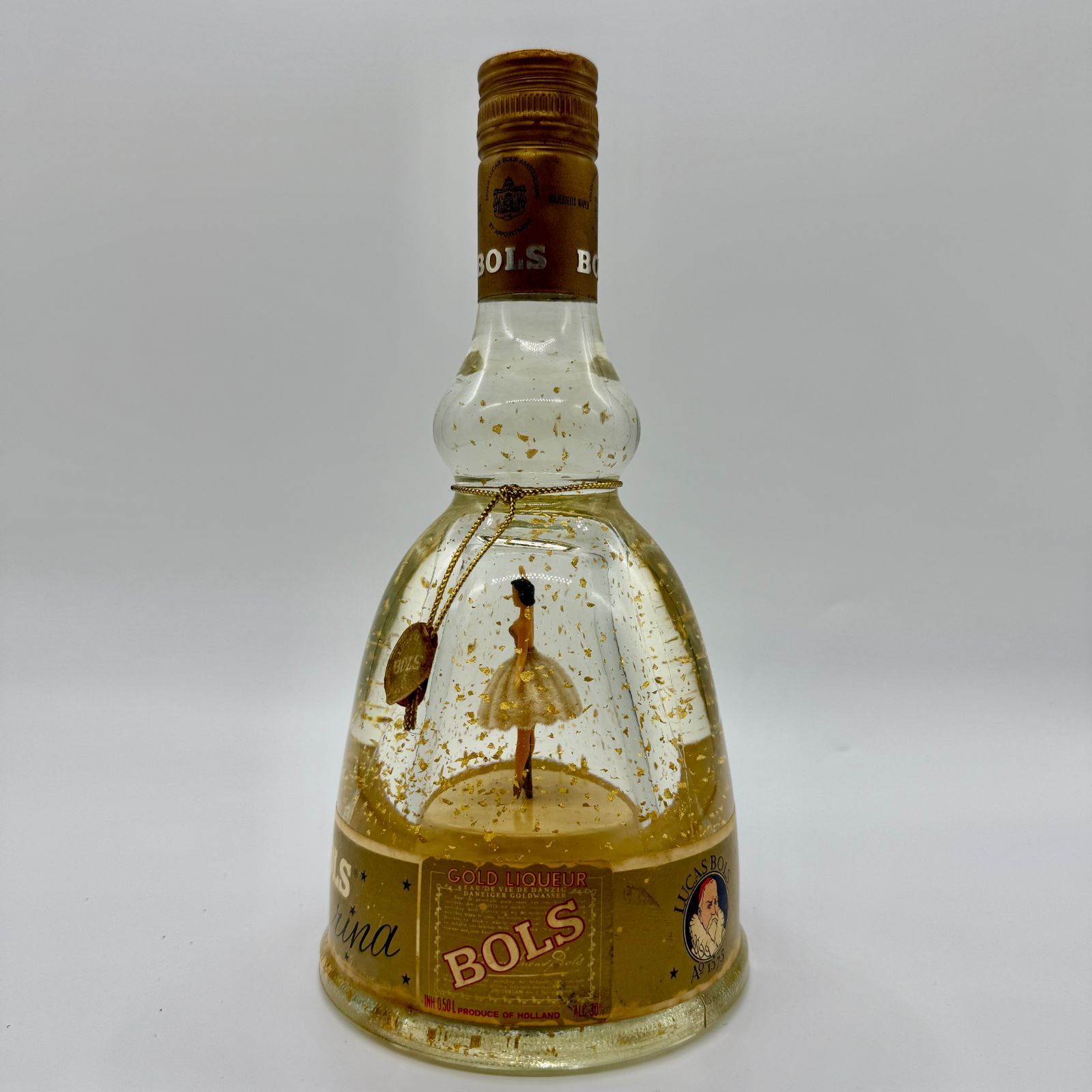 希少】BOLS バレリーナボトル ゴールドリキュール - メルカリ
