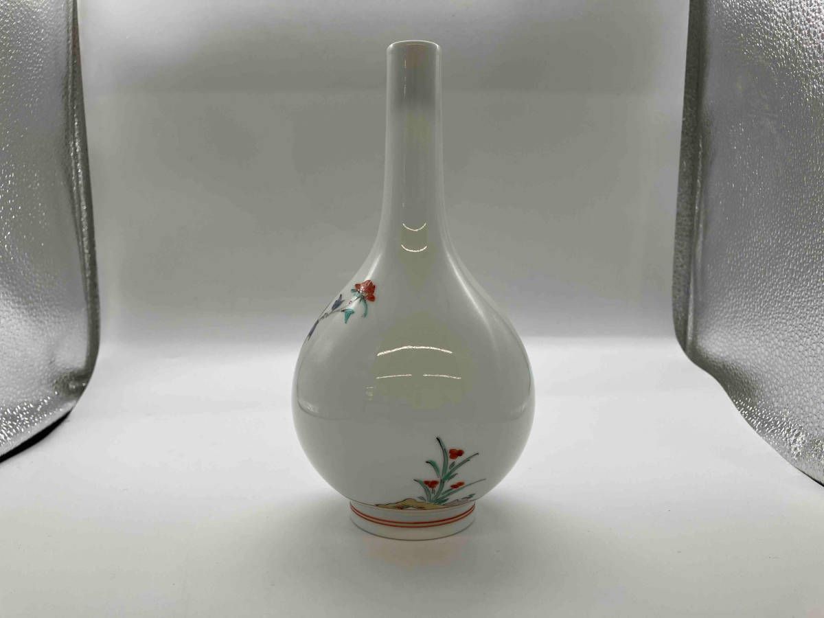 柿右衛門 十四代目 酒井田柿右衛門 花瓶 一輪挿し 箱なし - メルカリ