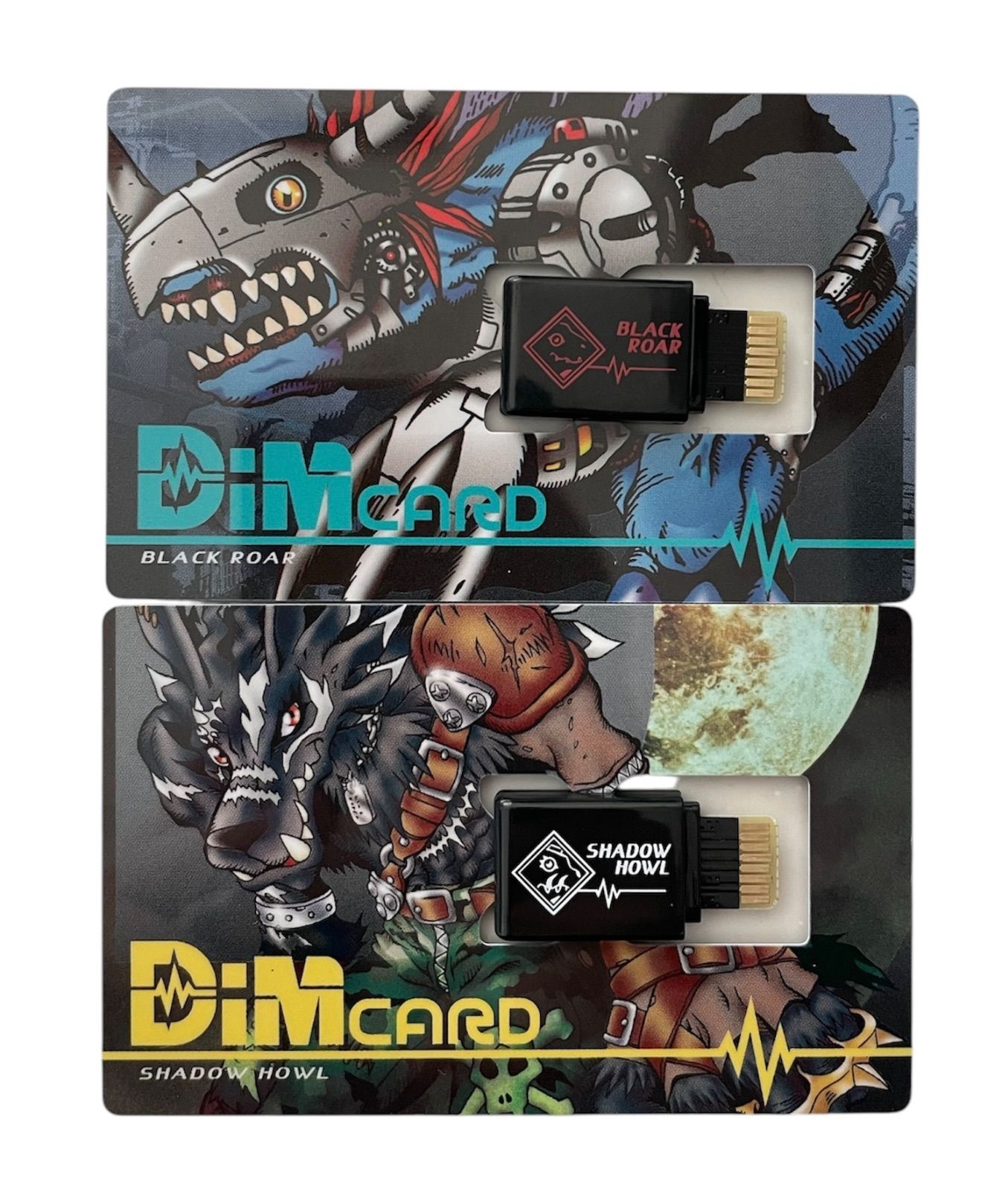 デジモンバイタルブレス dimカード シャドウハウル & ブラックロアー