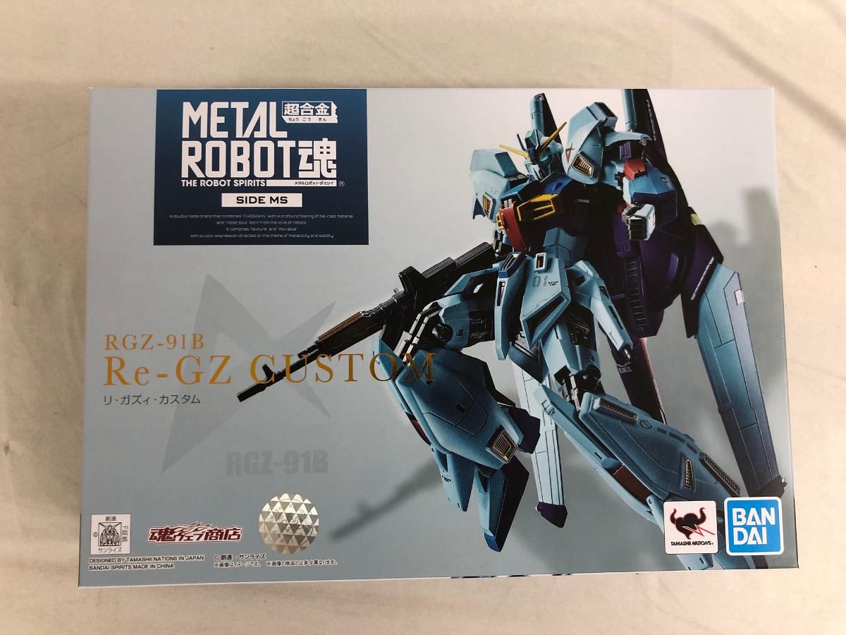 未開封】L ROBOT魂 SIDE MS RGZ-91B リ・ガズィ・カスタム Re-GZ
