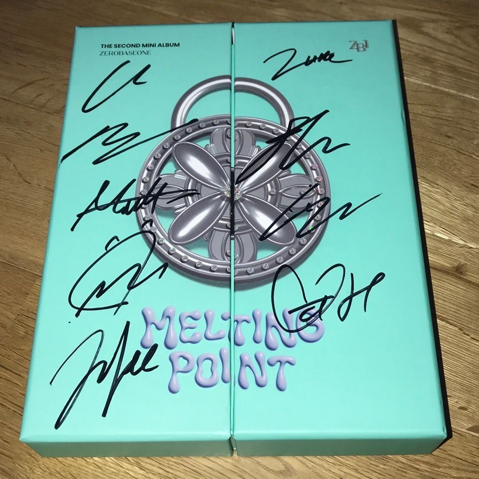 ZB1 ゼベワン ワルツ 会場限定 特典 B賞 直筆 サイン チェキ ハンビン