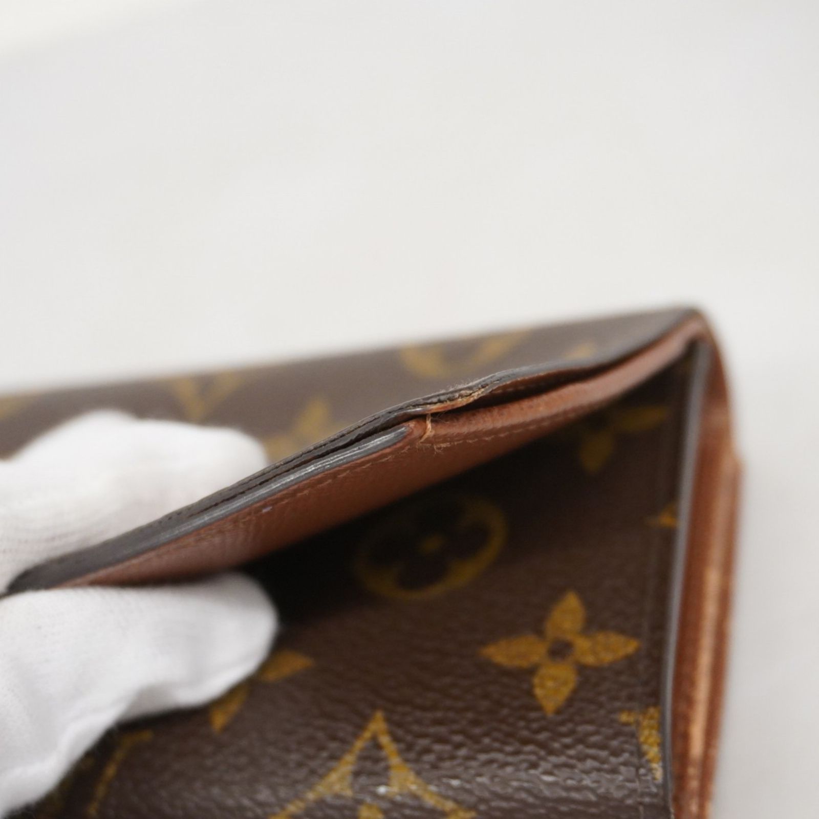 ルイヴィトン モノグラム L字ファスナー財布 LOUIS VUITTON ルイ