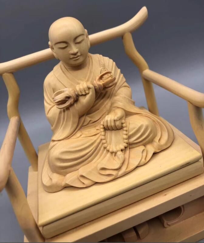 石仏 石像 龍門石窟盧舎那大仏仏像 茶室 禅意 開運風水 置物 工芸品